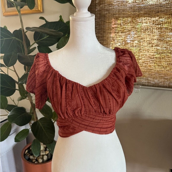 Women's Rust Top - Picture 2 of 4